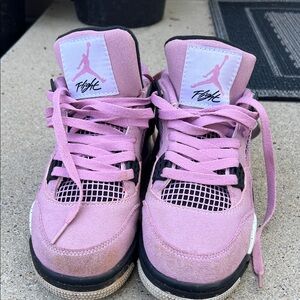 Jordan Athletic Shoes in Pink and Black